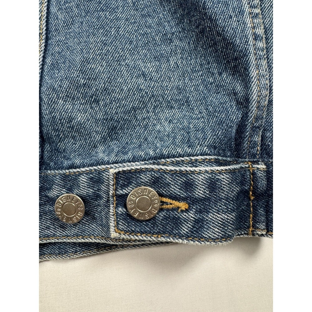 Vintage Disney Catalog Lady and the Tramp Embroidered Denim Trucker Jacket Large - Picture 9 of 10